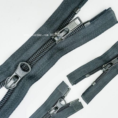 5尼龍注塑雙開尾拉鏈